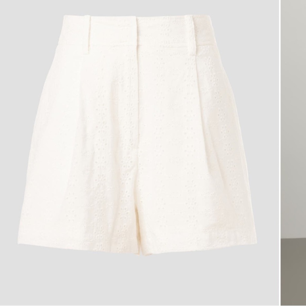 NWOT Jason Wu Elegant White Eyelet Shorts